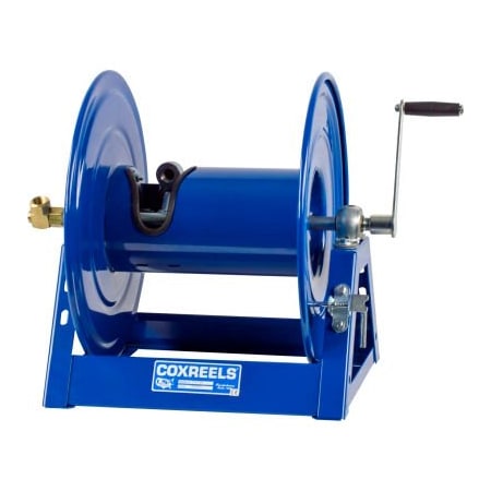 Coxreels Competitor Hand Crank Hose Reel: 3/4" I.D., 100' Hose Capacity, Less Hose, 3000 PSI 1125-5-100